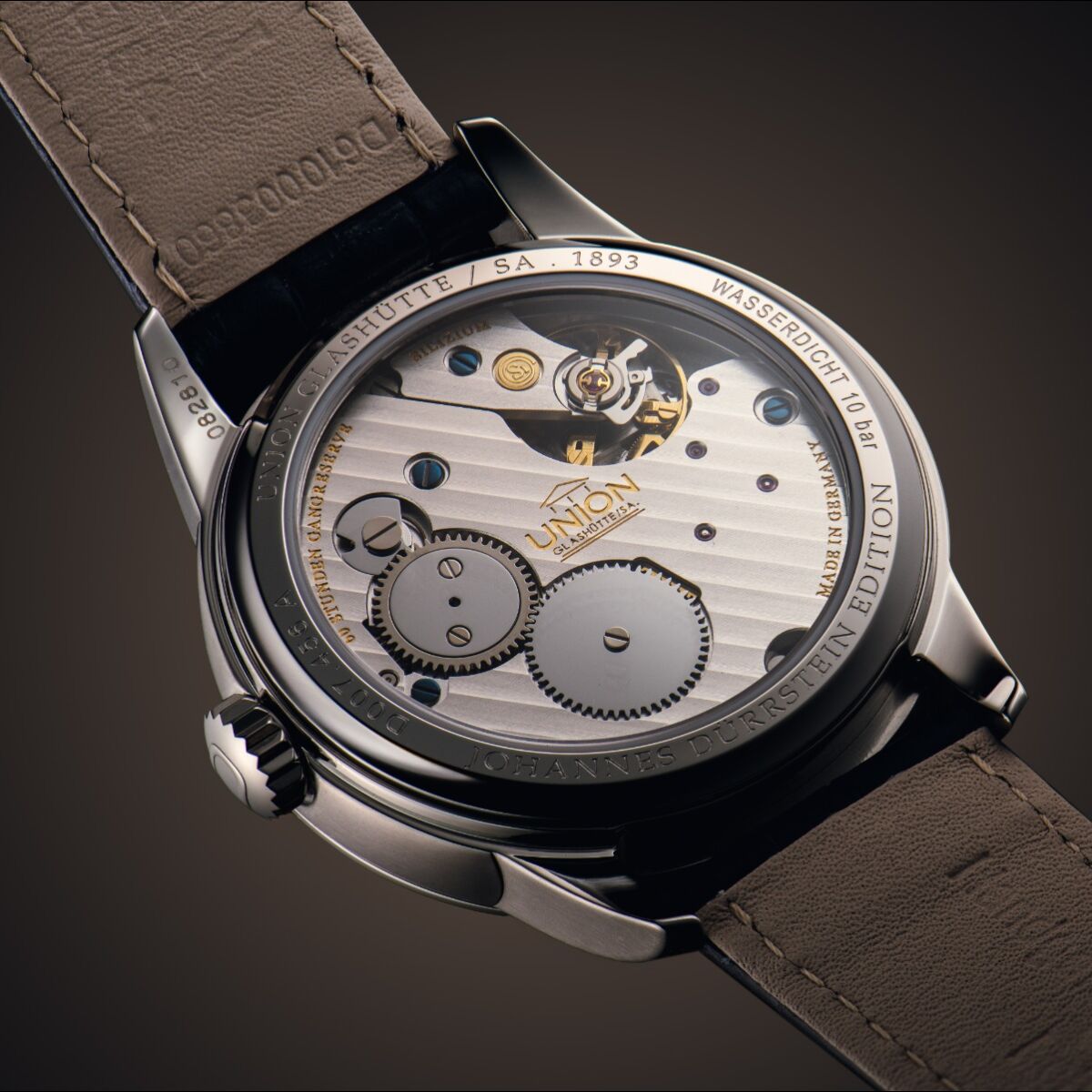 1893 Johannes Dürrstein Edition Powerreserve| Union Glashütte