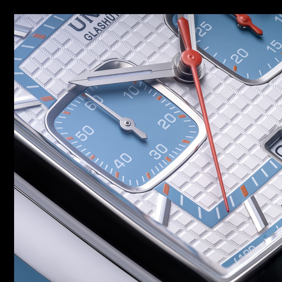 Averin Chronograph light blue with additional straps UNION