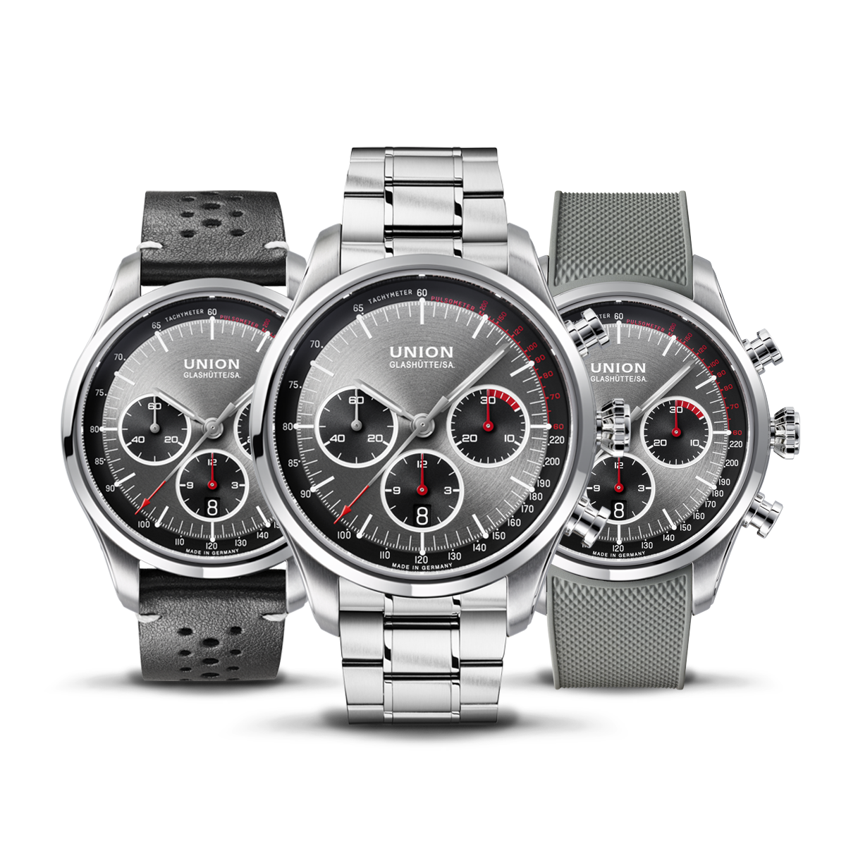 Eine Uhr - unterschiedliche Looks