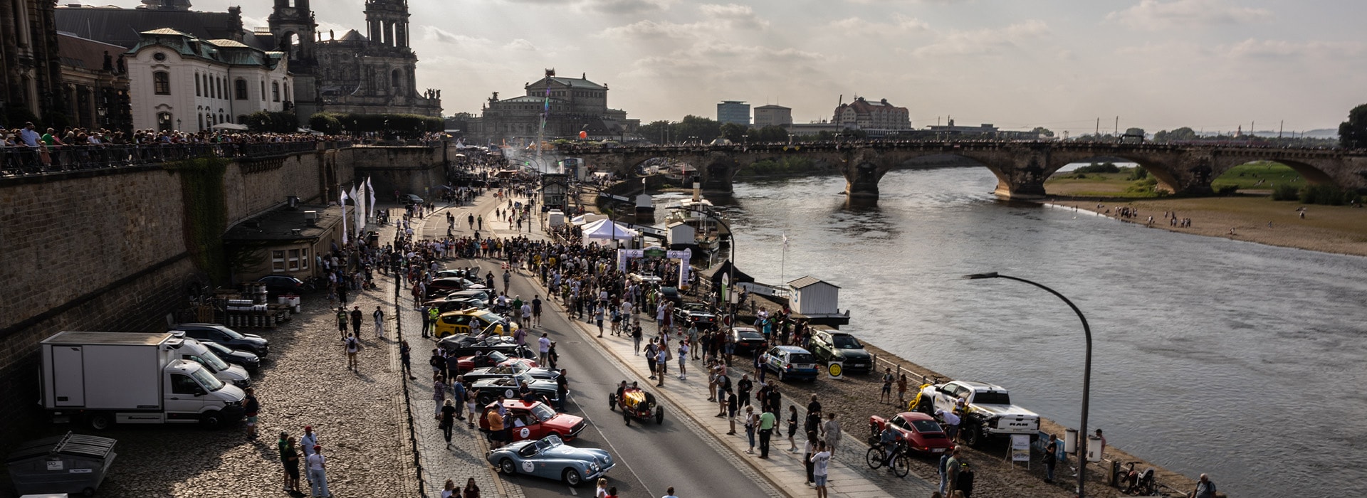 Impressionen von der Sachsen Classic Rallye 2025 in Dresden